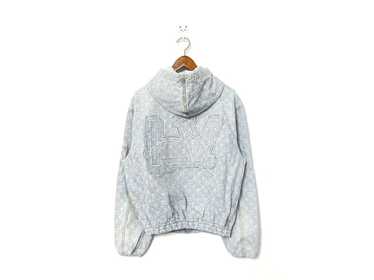 Louis Vuitton Monogram denim zip through hoodie - image 1