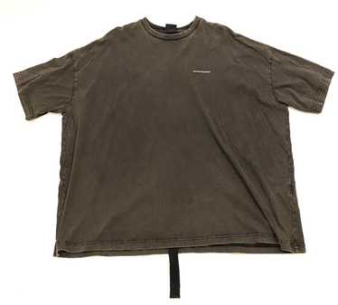 peaceminusone - Pmo vintage wash charcoal tee