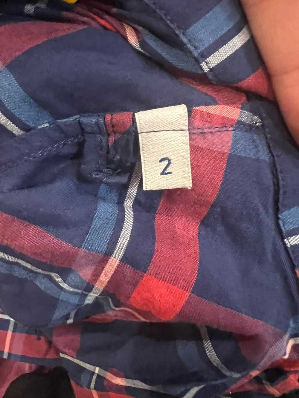 Moncler Plaid checker button up flannel shirt - image 7