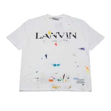 Lanvin Paint splatter tee - image 1