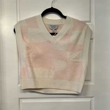 & other stories cropped wool vest xs - image 1