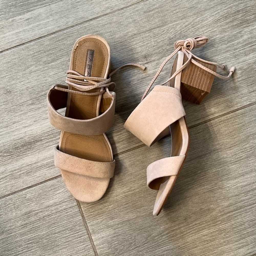 Tahari Doe Leather Sandals 6 - image 2