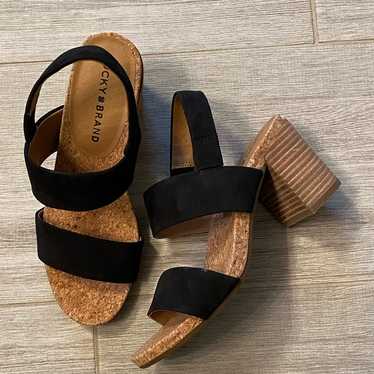 Lucky Brand Jobina Heel Sandals 6 - image 1
