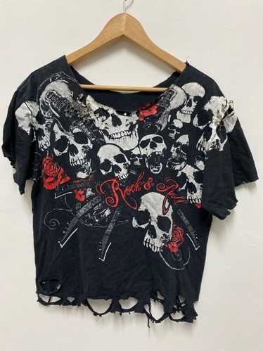 Japanese Brand - Rock & Roll Punk Tshirt