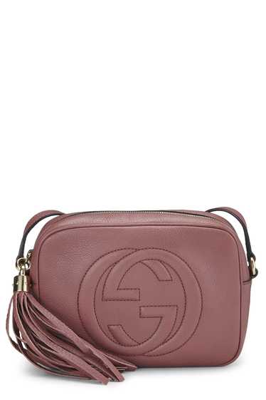 Pink Grained Leather Soho Disco