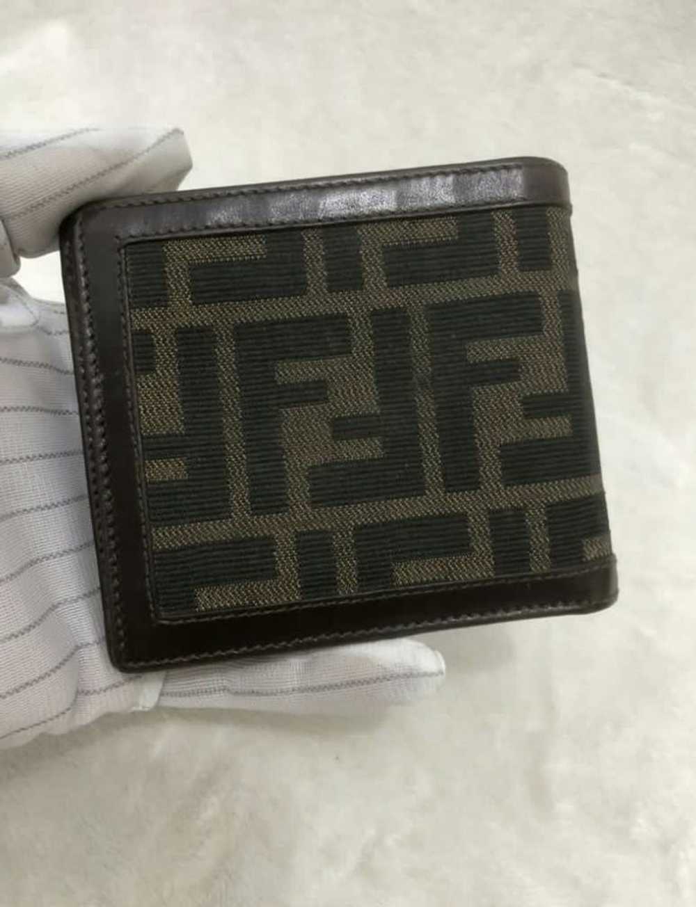 Authentic Fendi Zucca Monogram Bifold Wallet - image 10