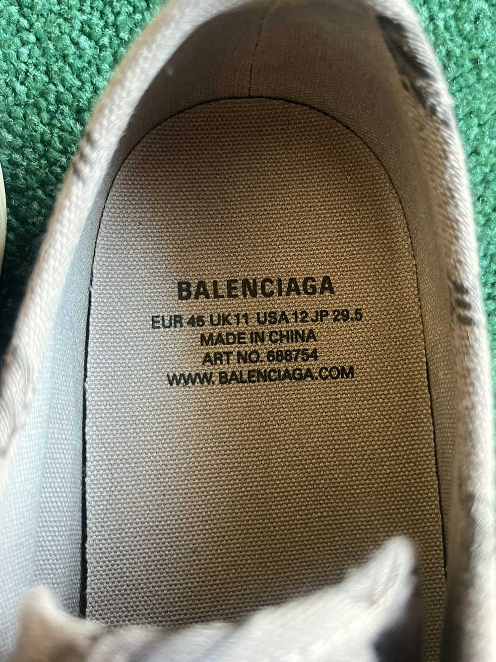 Balenciaga Balenciaga low top Paris sneakers - image 7