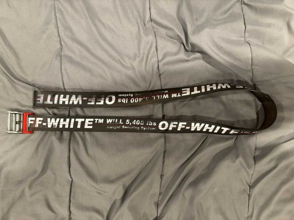 Off-White Rubber off-white belt - image 4