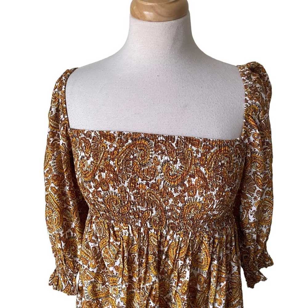 FAITHFULL THE BRAND Alina Mini Dress Color: La Me… - image 7