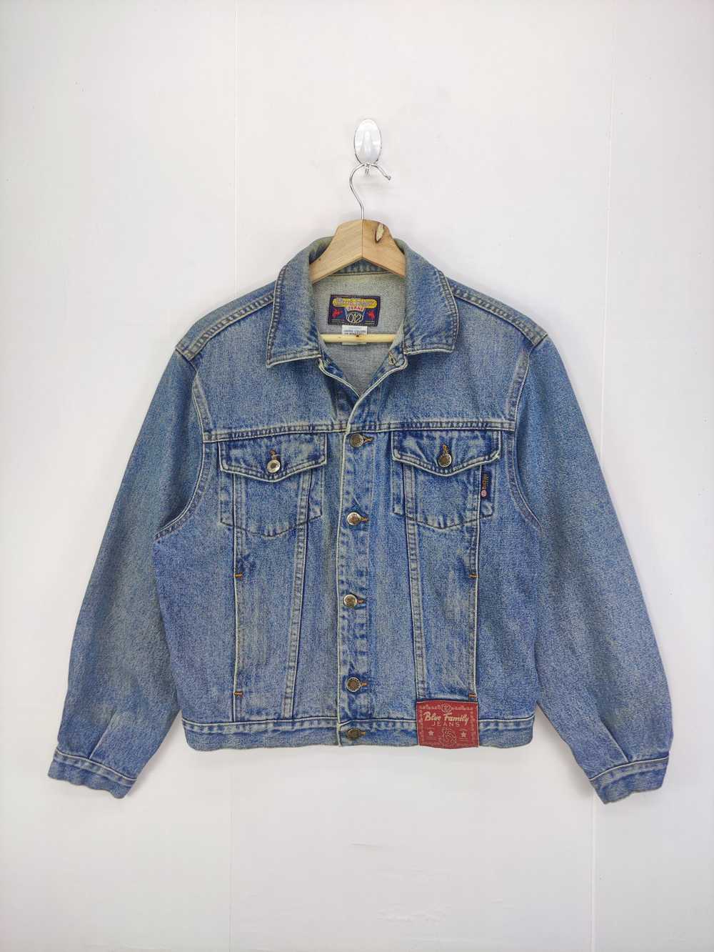 Vintage United Colours Of Benetton 012 Denim Jack… - image 1