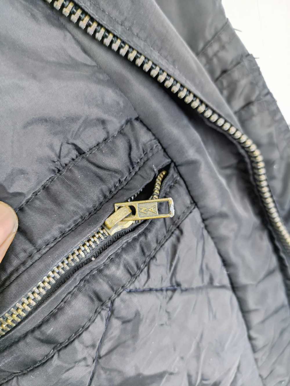 Vintage Neil Armstrong Bomber Zipper Jacket - image 11