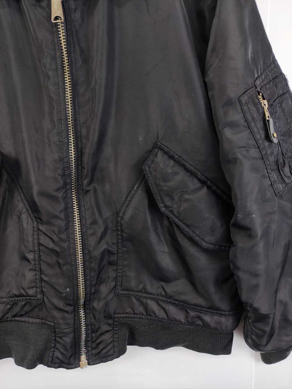 Vintage Neil Armstrong Bomber Zipper Jacket - image 5