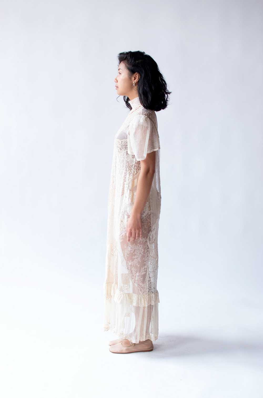 1980s Lace Works Dress - image 3