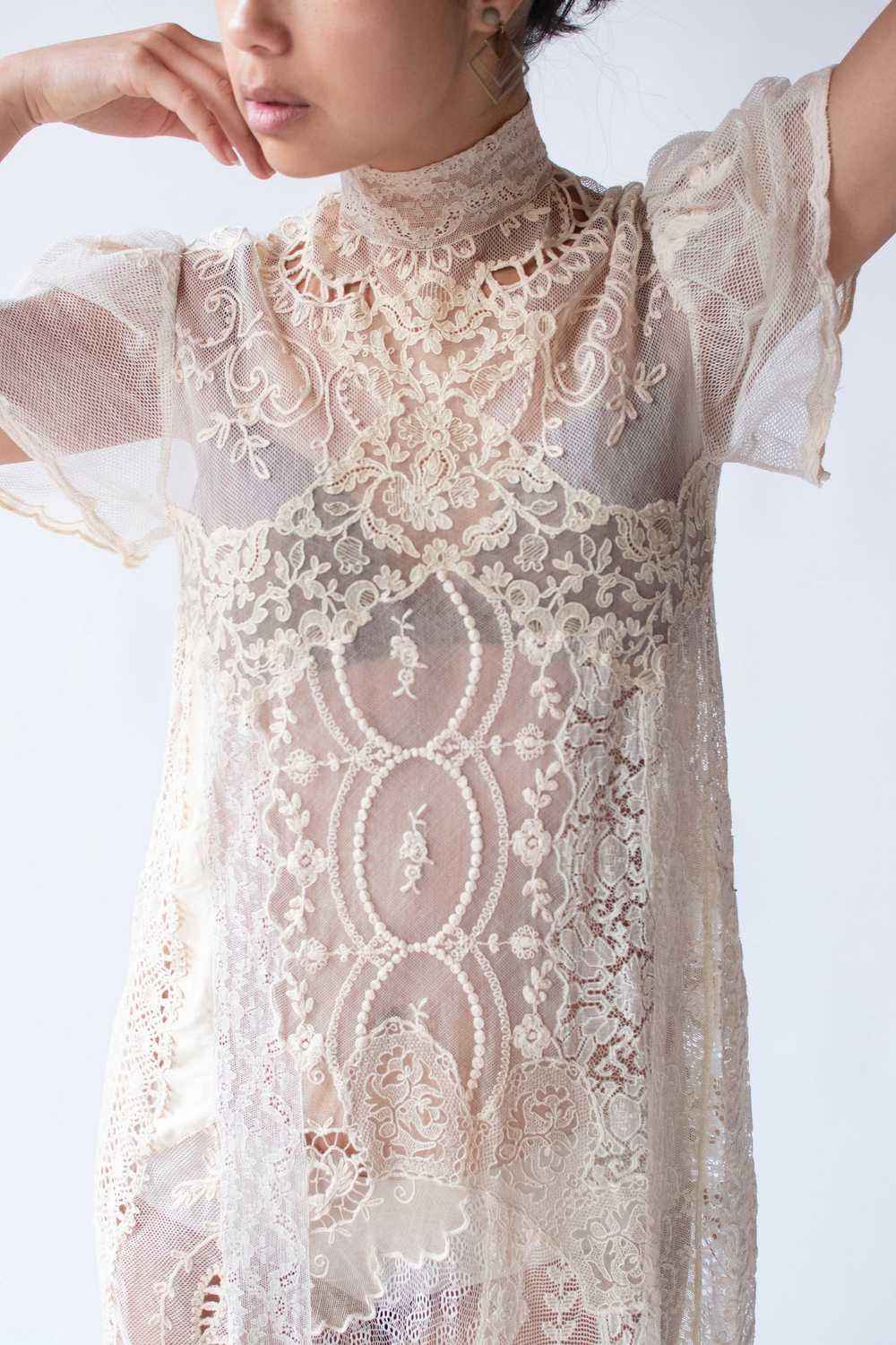 1980s Lace Works Dress - image 5