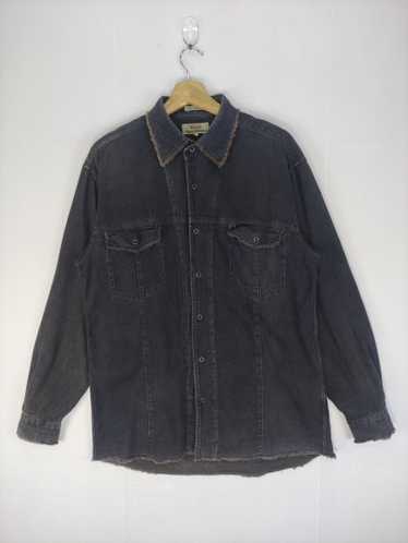 Vintage Sissy Kansai Yamamoto Denim Jacket Snap B… - image 1