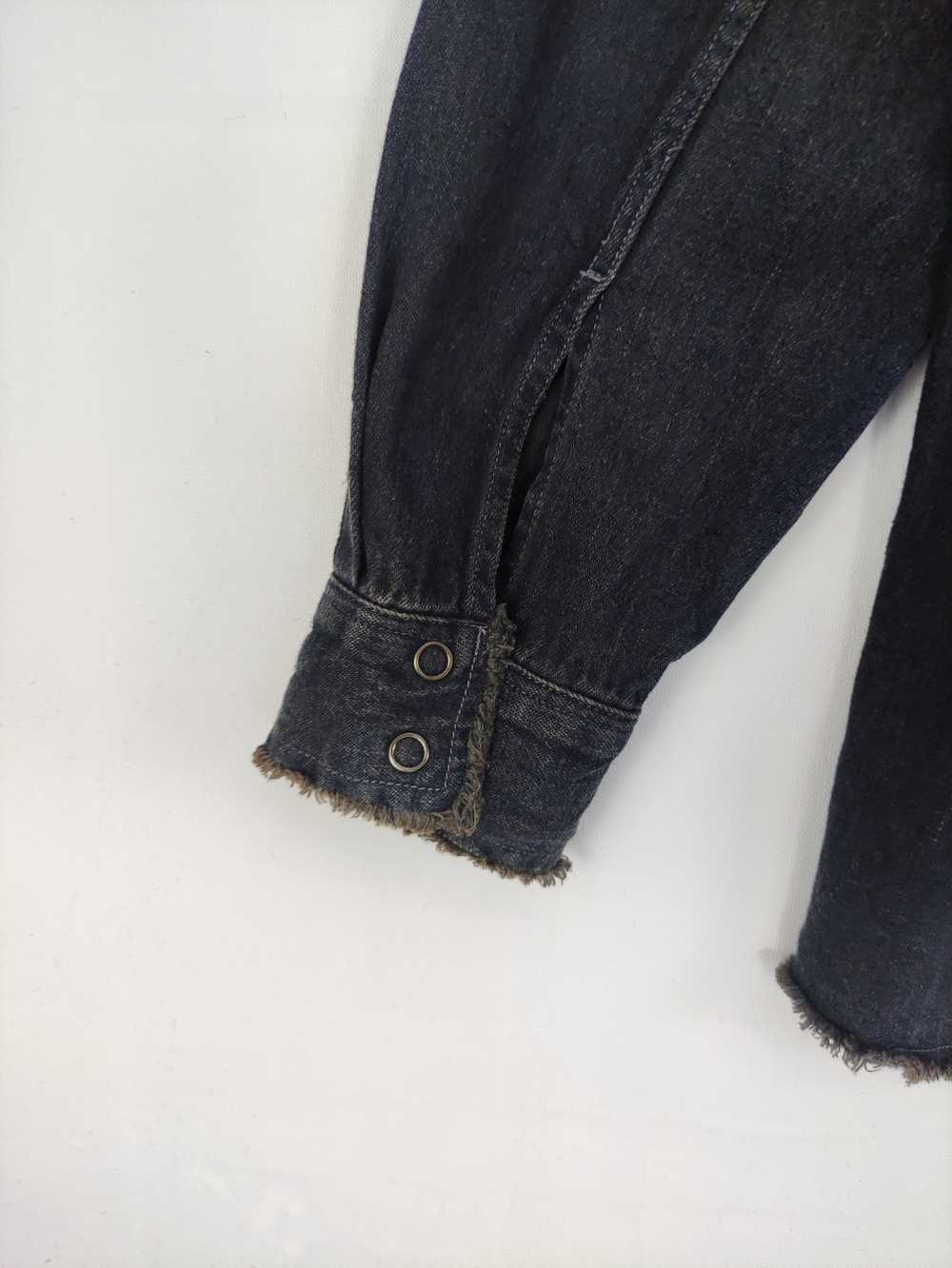 Vintage Sissy Kansai Yamamoto Denim Jacket Snap B… - image 7
