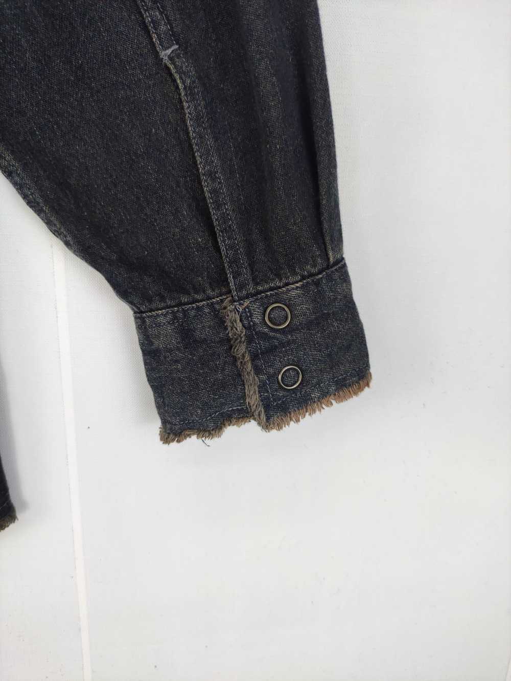 Vintage Sissy Kansai Yamamoto Denim Jacket Snap B… - image 8