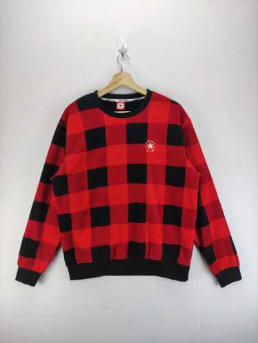 Vintage Sweatshirts Converse Checkered Lining Sher