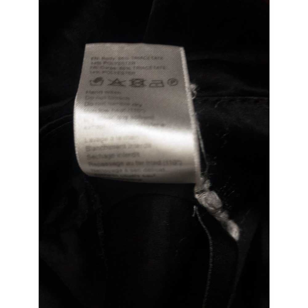 NANUSHKA Black Satin Single Strap Zena Dress Size… - image 9