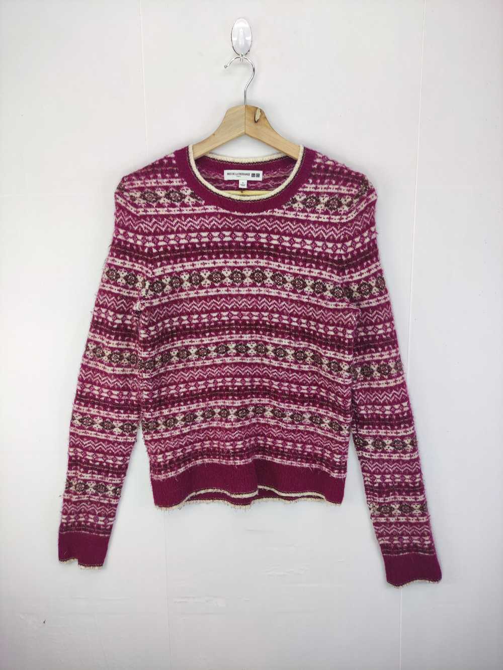 Vintage Ines De LA Fressange Uniqlo Wool Sweater - image 1