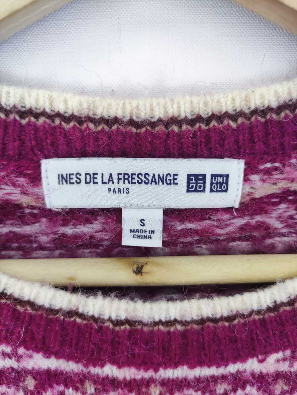 Vintage Ines De LA Fressange Uniqlo Wool Sweater - image 2