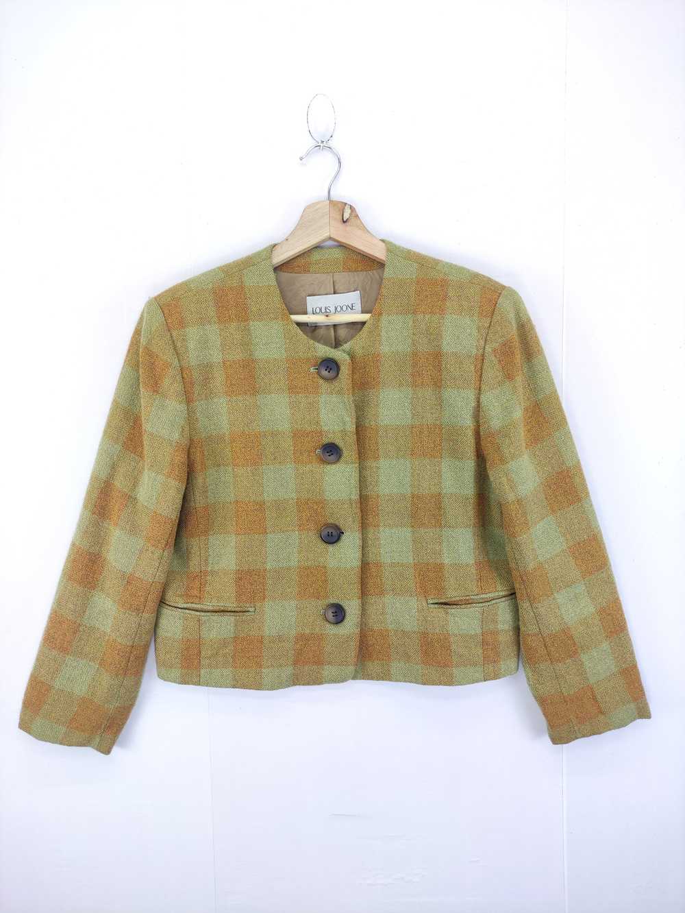 Vintage Louis Joone Croped Wool Jacket - image 1