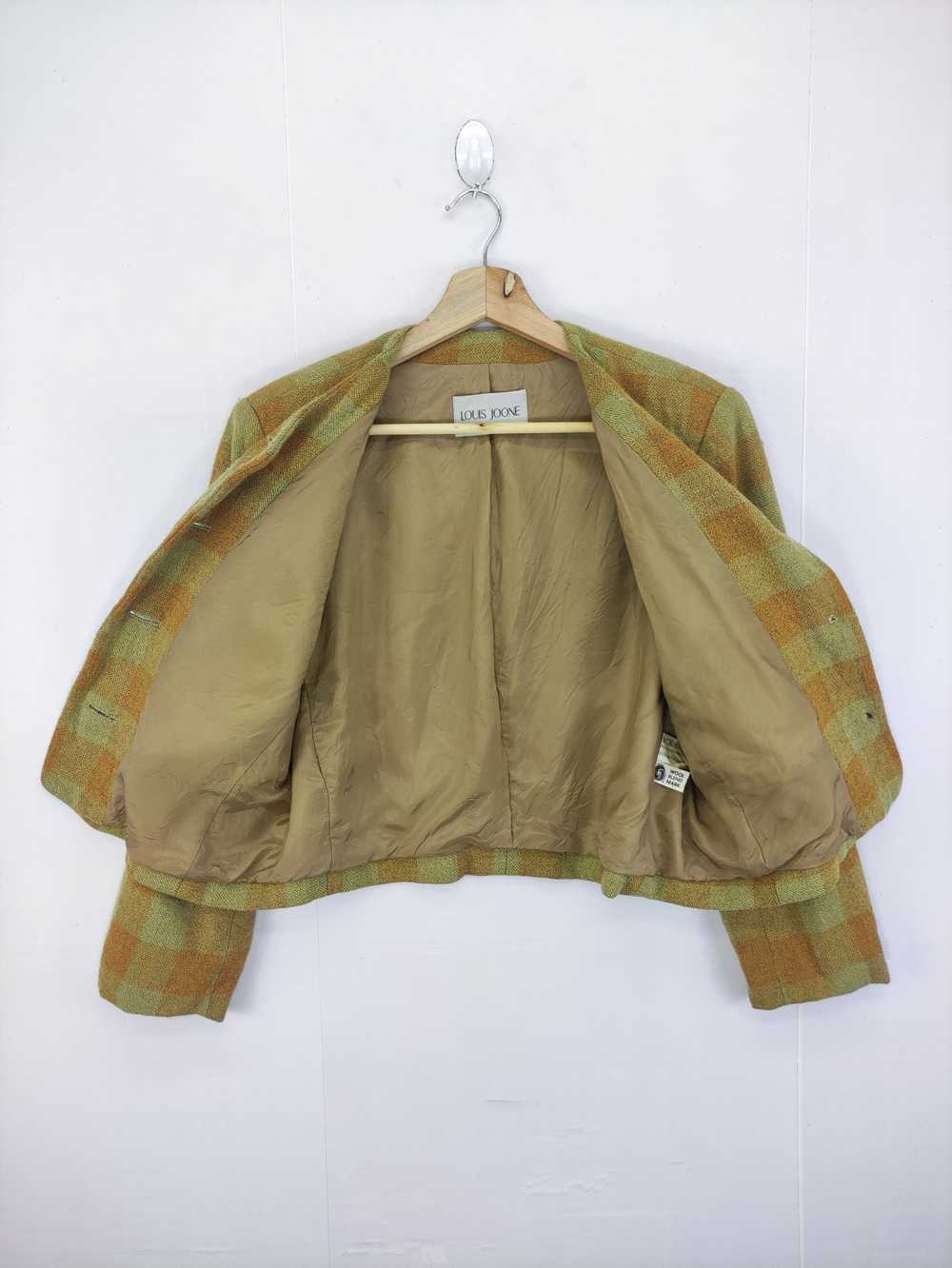 Vintage Louis Joone Croped Wool Jacket - image 3