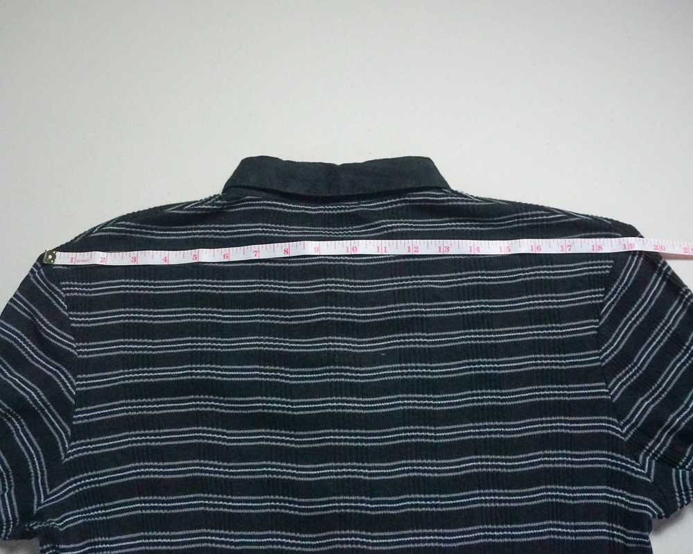 COMME CA ISM Horizontal Striped Slim Fit Collar T… - image 8