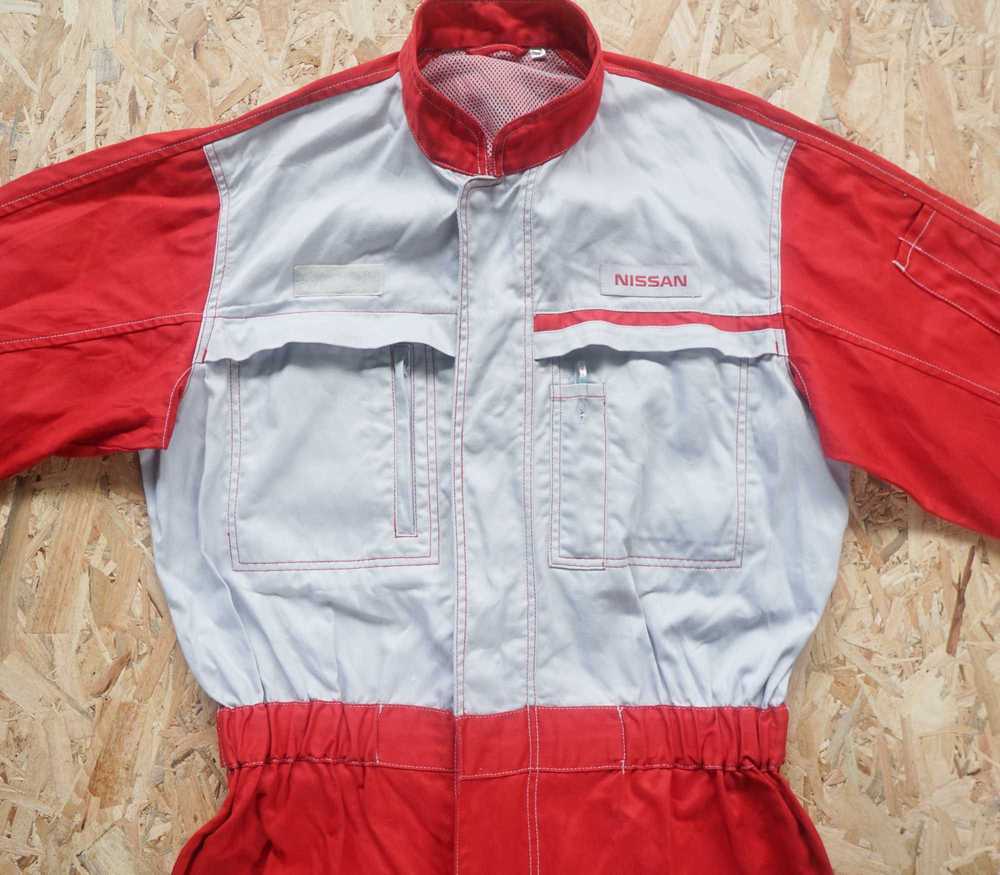 Japanese Brand - NISSAN Spell Out Coverall - image 2