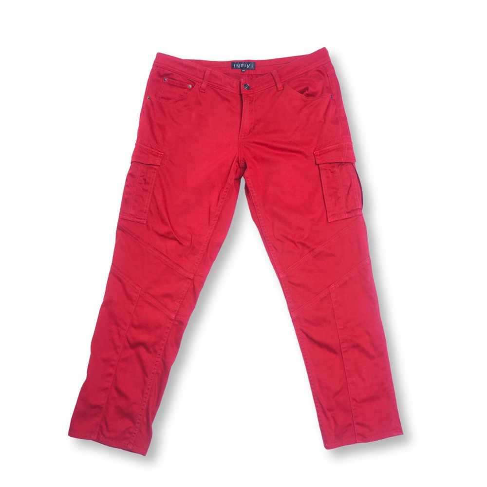 Japanese Brand - INDIVI Low Rise Cargo Pants - image 2