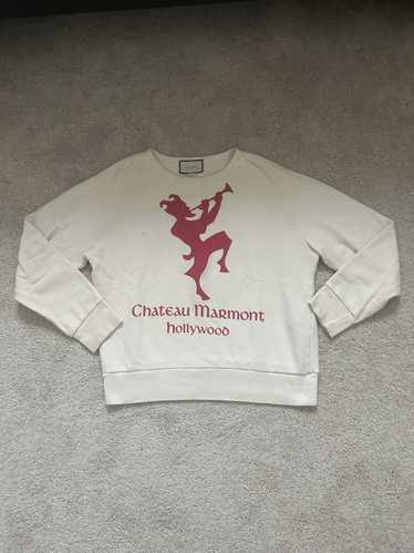 Gucci Chateau Marmont Crewneck Sweatshirt Runway R