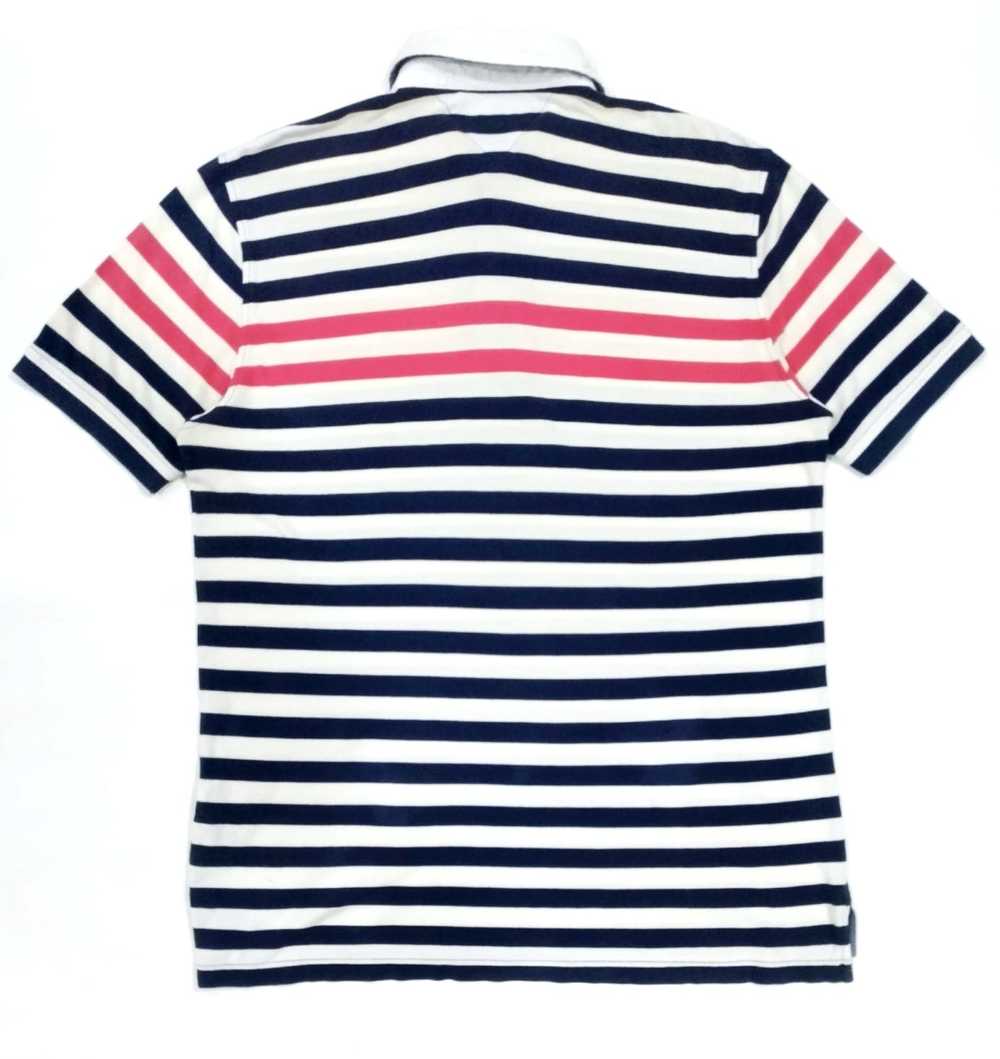 RARE! TOMMY HILFIGER BRAND COLORWAY STRIPES POLO … - image 2