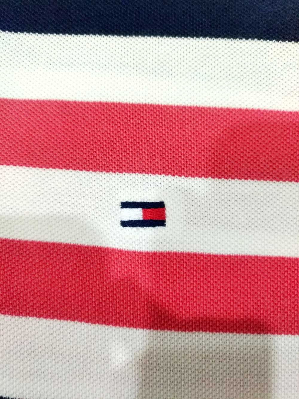 RARE! TOMMY HILFIGER BRAND COLORWAY STRIPES POLO … - image 4