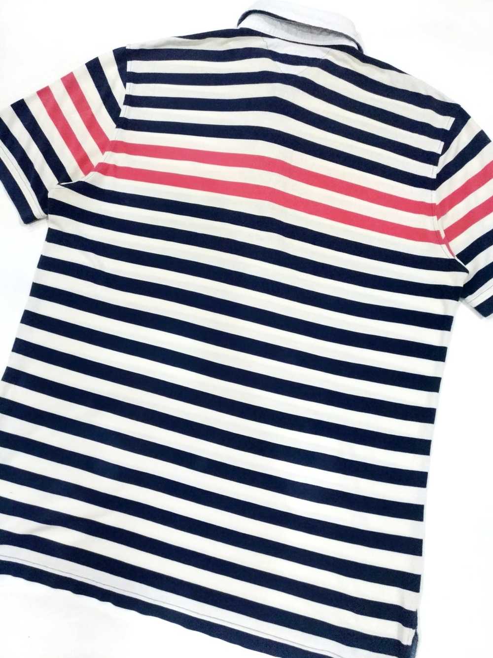 RARE! TOMMY HILFIGER BRAND COLORWAY STRIPES POLO … - image 8