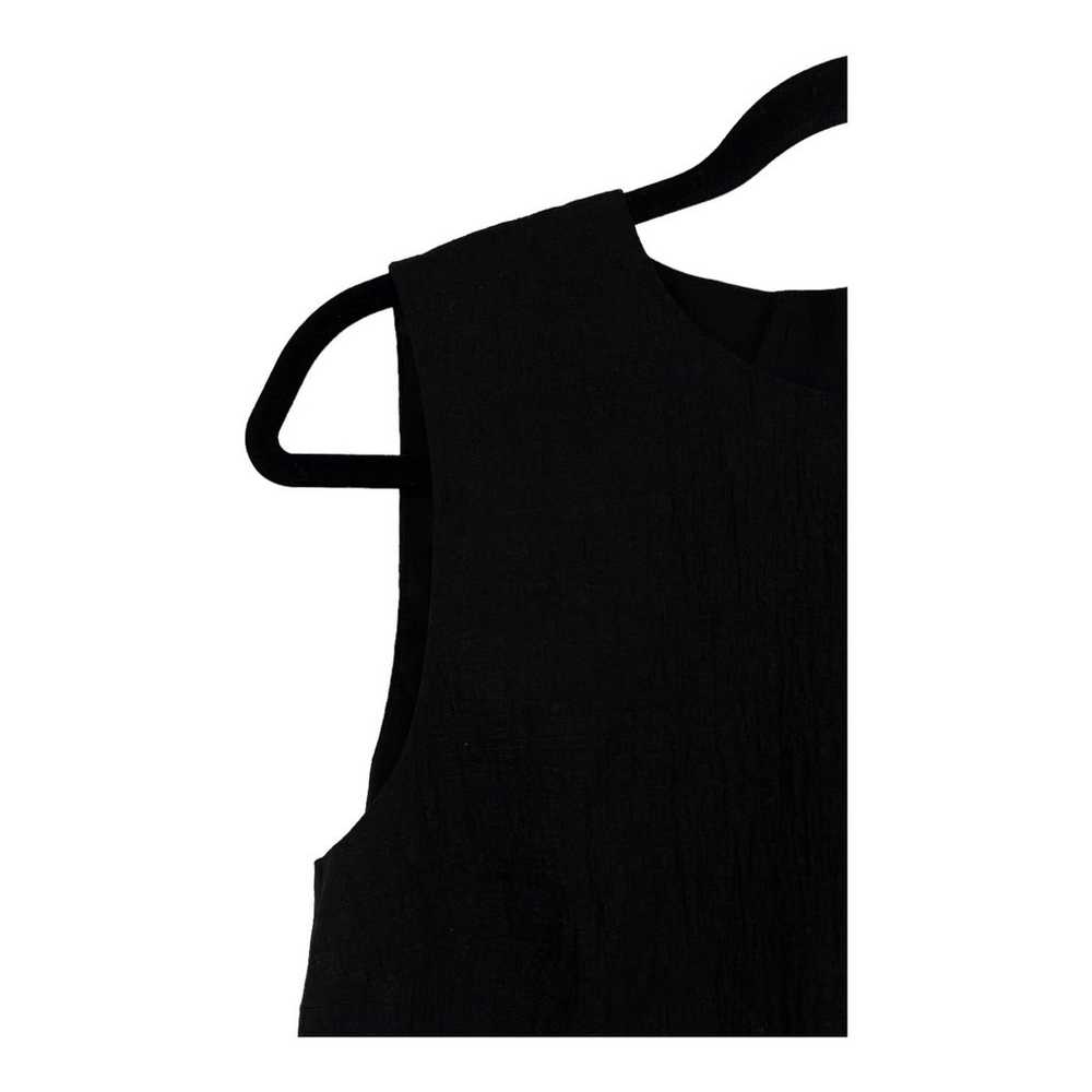 Theory Womens size 6 dress black sleeveless shift - image 2