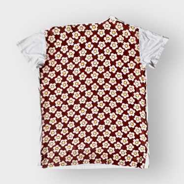 Miu Miu 2013 Floral Cotton/Silk Oversize T Shirt