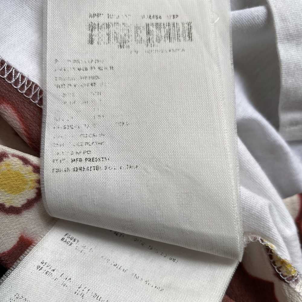 Miu Miu 2013 Floral Cotton/Silk Oversize T Shirt - image 6