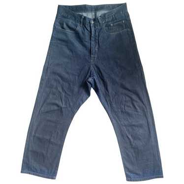 Rick Owens Black Coated Wax Cropped Denim Jeans - image 1