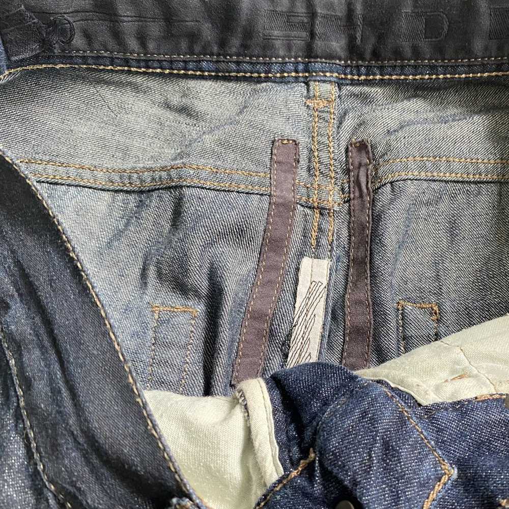 Rick Owens Black Coated Wax Cropped Denim Jeans - image 4