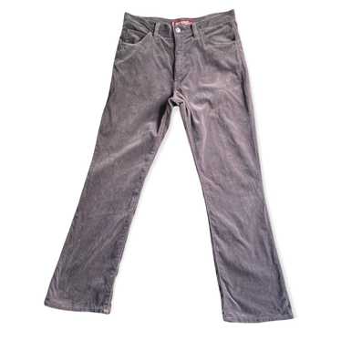 Junya Watanabe MAN 2002 Velour Bootcut Pants - image 1