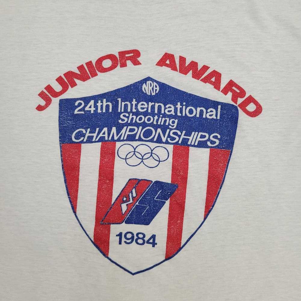 Vintage Vintage 1984 NRA Championship Tee L - image 3
