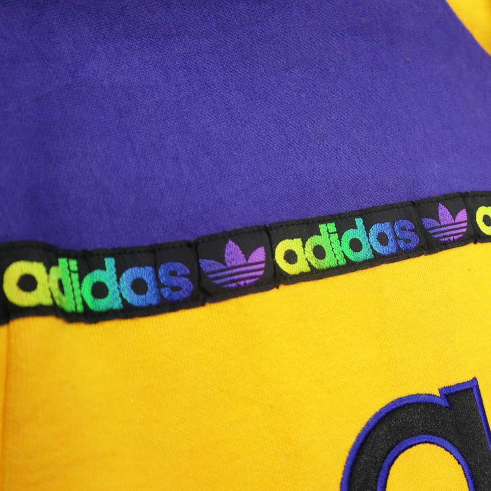 Vintage 90s ADIDAS Descente Japan Big Logo Multi … - image 3