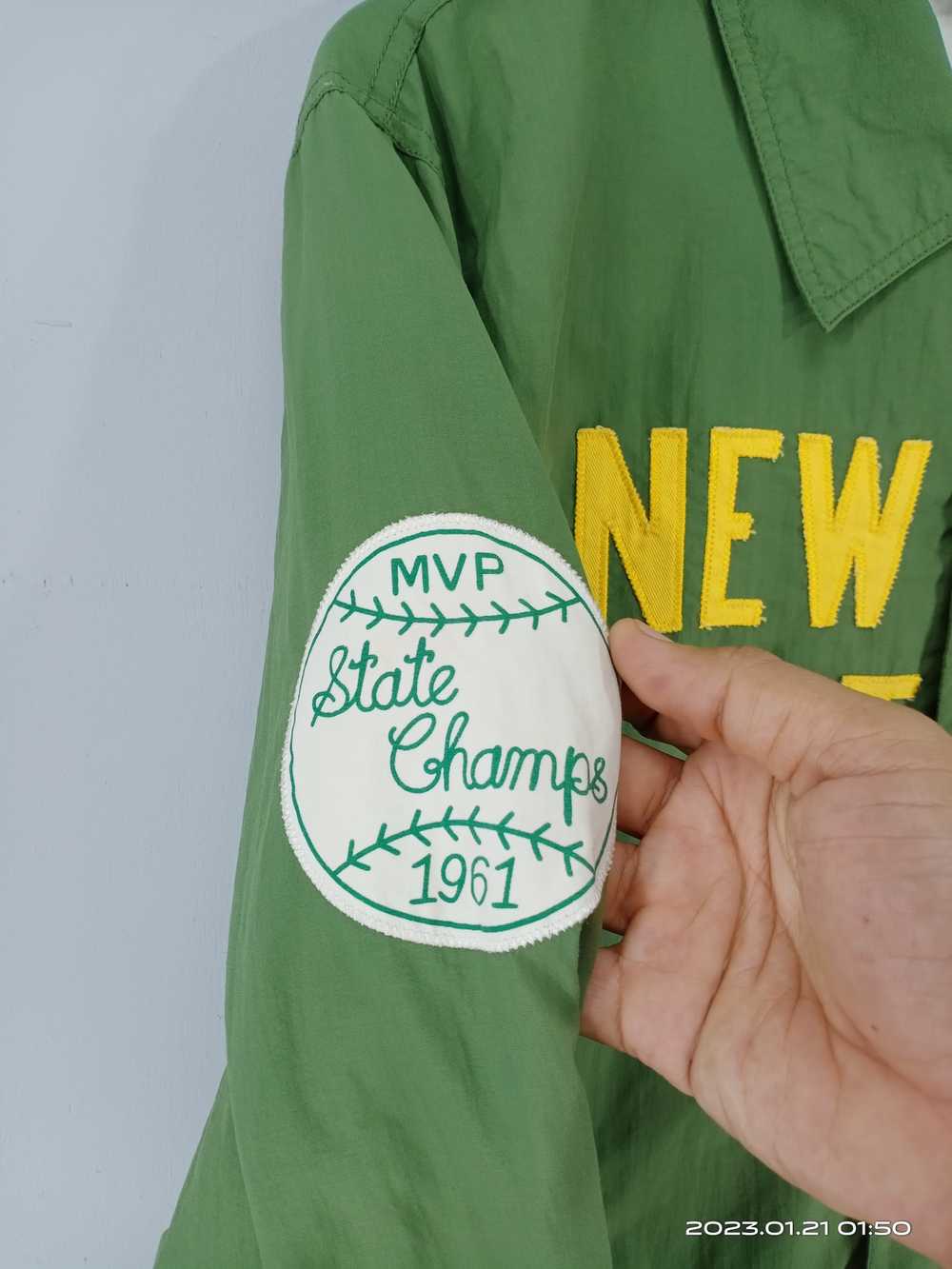 💥Vintage 70s-80s Champion New York State Snap Bu… - image 3
