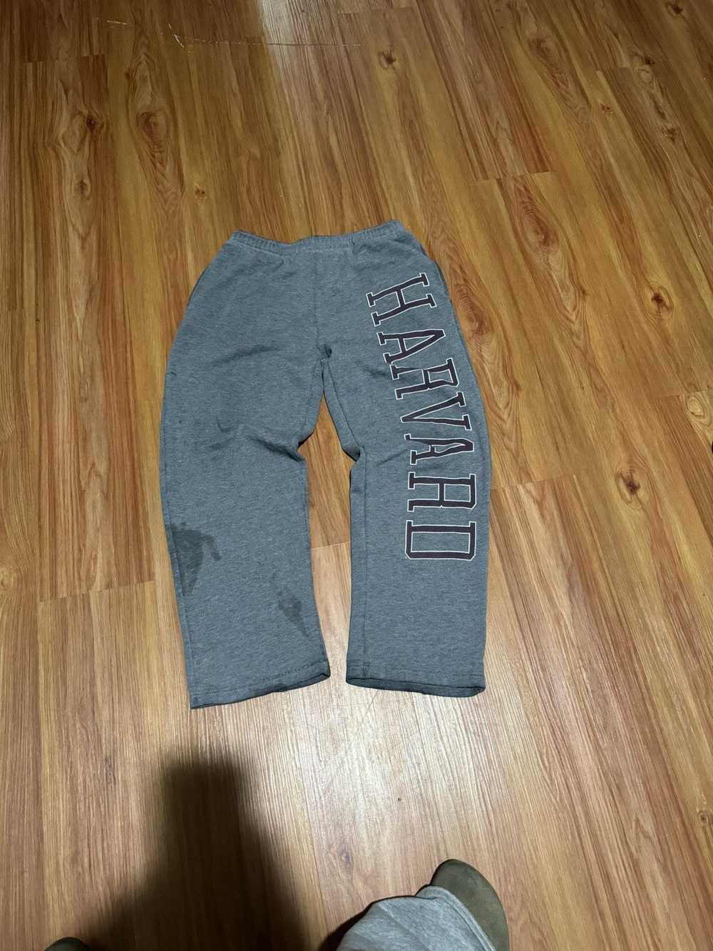 American College × Vintage Harvard sweatpants - image 1