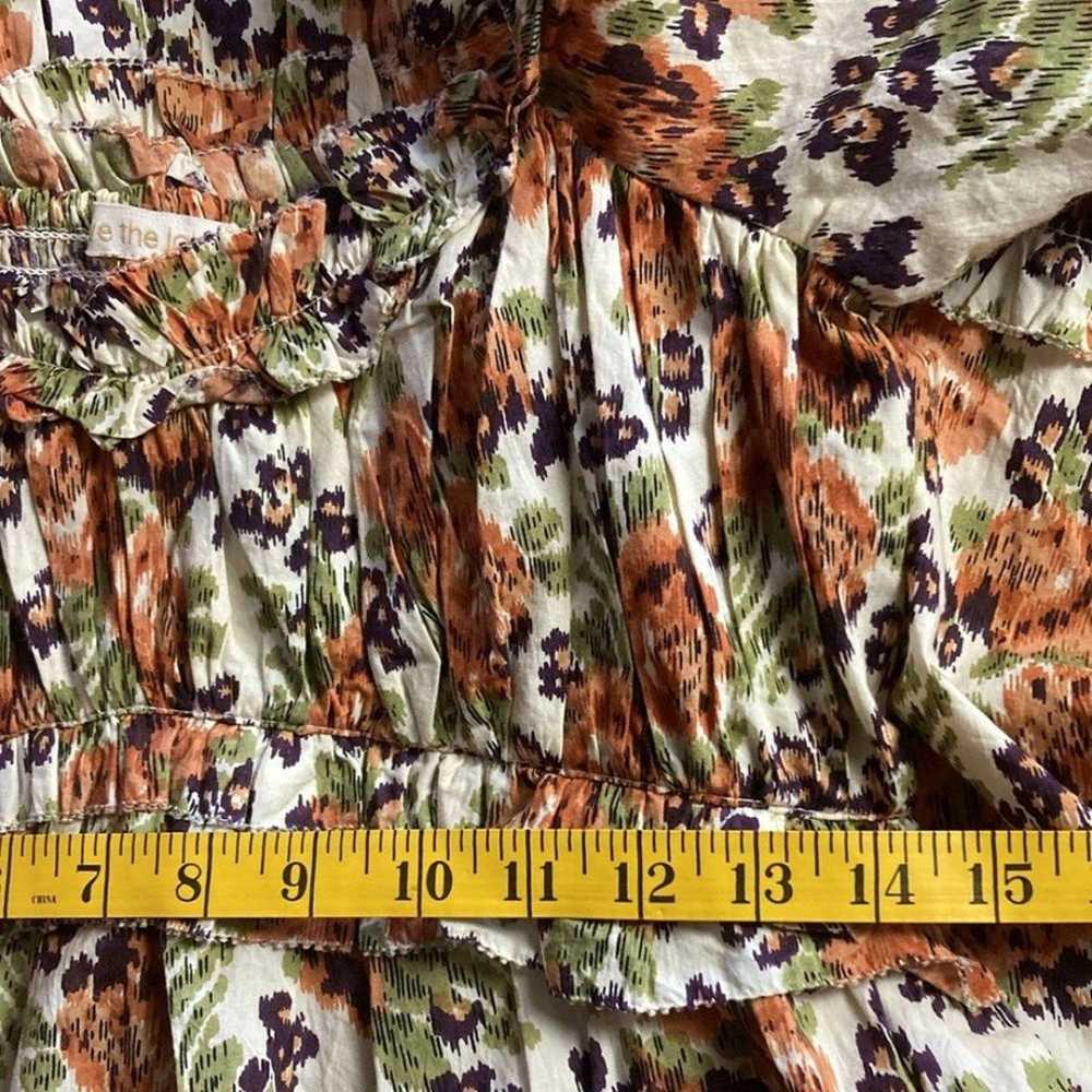 Anthropologie x Love The Label NWOT Floral Puff-S… - image 11