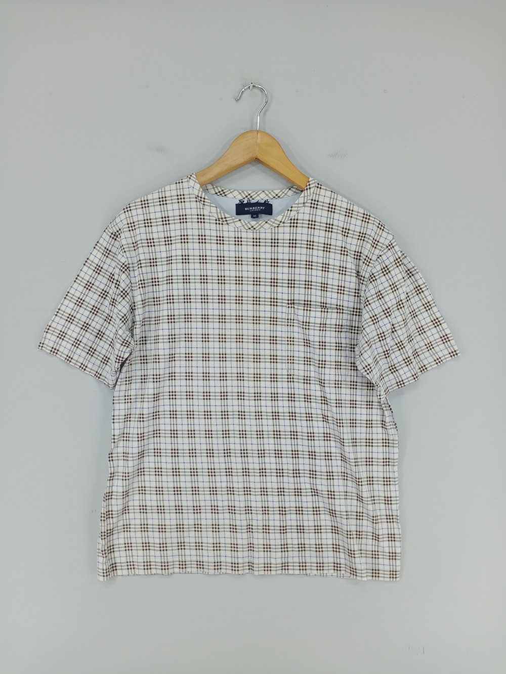 💥RARE💥Burberry London Nova Check Tshirt - image 1