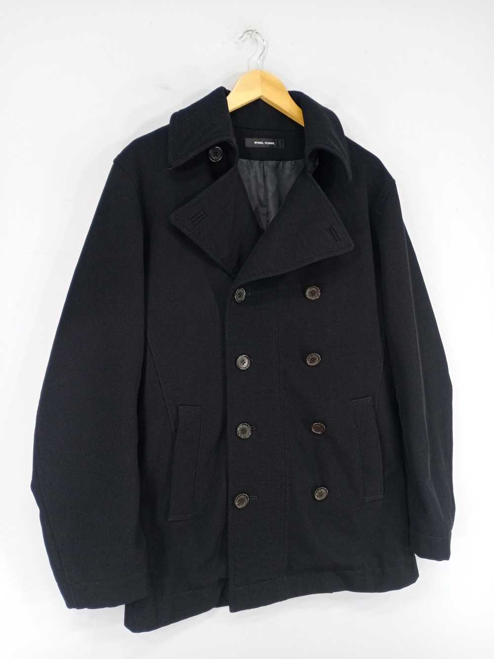 💥RARE💥Rykiel Homme By Sonia Rykiel Peacoat Jack… - image 2