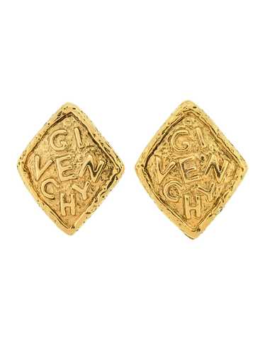 Givenchy Vintage Gold Statement Namesake Diamond S