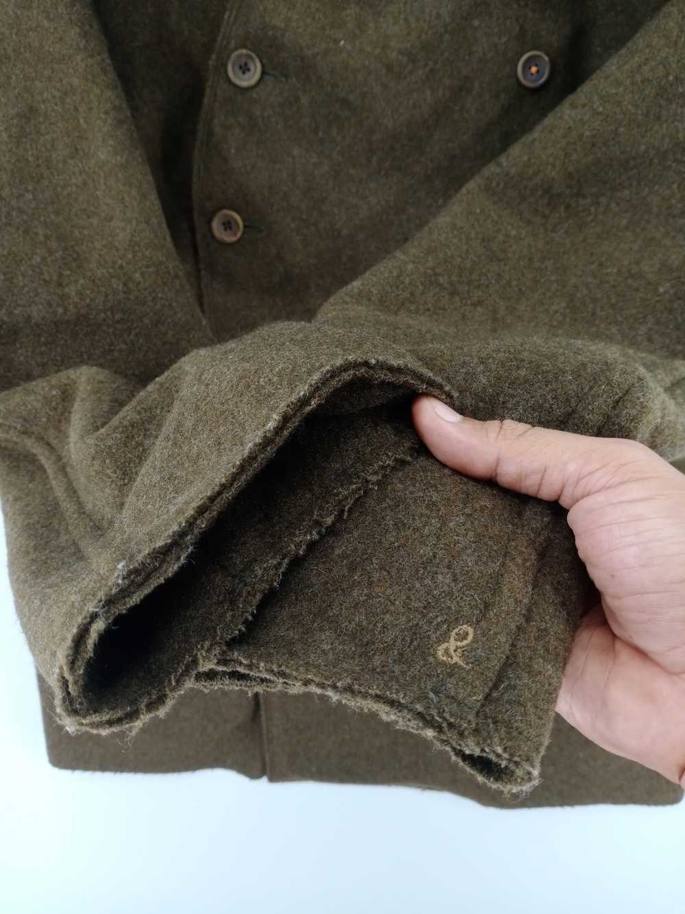 💥RARE💥Vintage 45rpm Wool Peacoat Heavy Coat Jac… - image 4