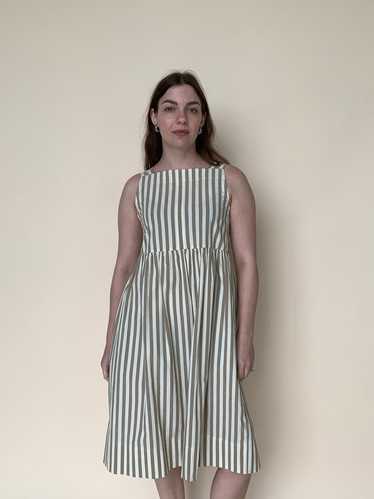 Striped smock dress
